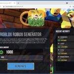Generador de robux en Roblox